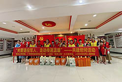 “關(guān)愛(ài)退伍軍人，走訪傳遞溫暖”共建慰問(wèn)活動(dòng)