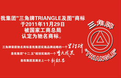 我集團(tuán)“三角牌”榮獲馳名商標(biāo)